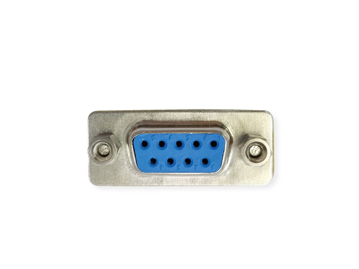 VALUE Mini Gender Changer, 9-pin F - F