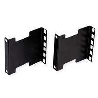 VALUE 19" Rack Depth Extender, 2 pcs, 2U, metal, 101.5mm
