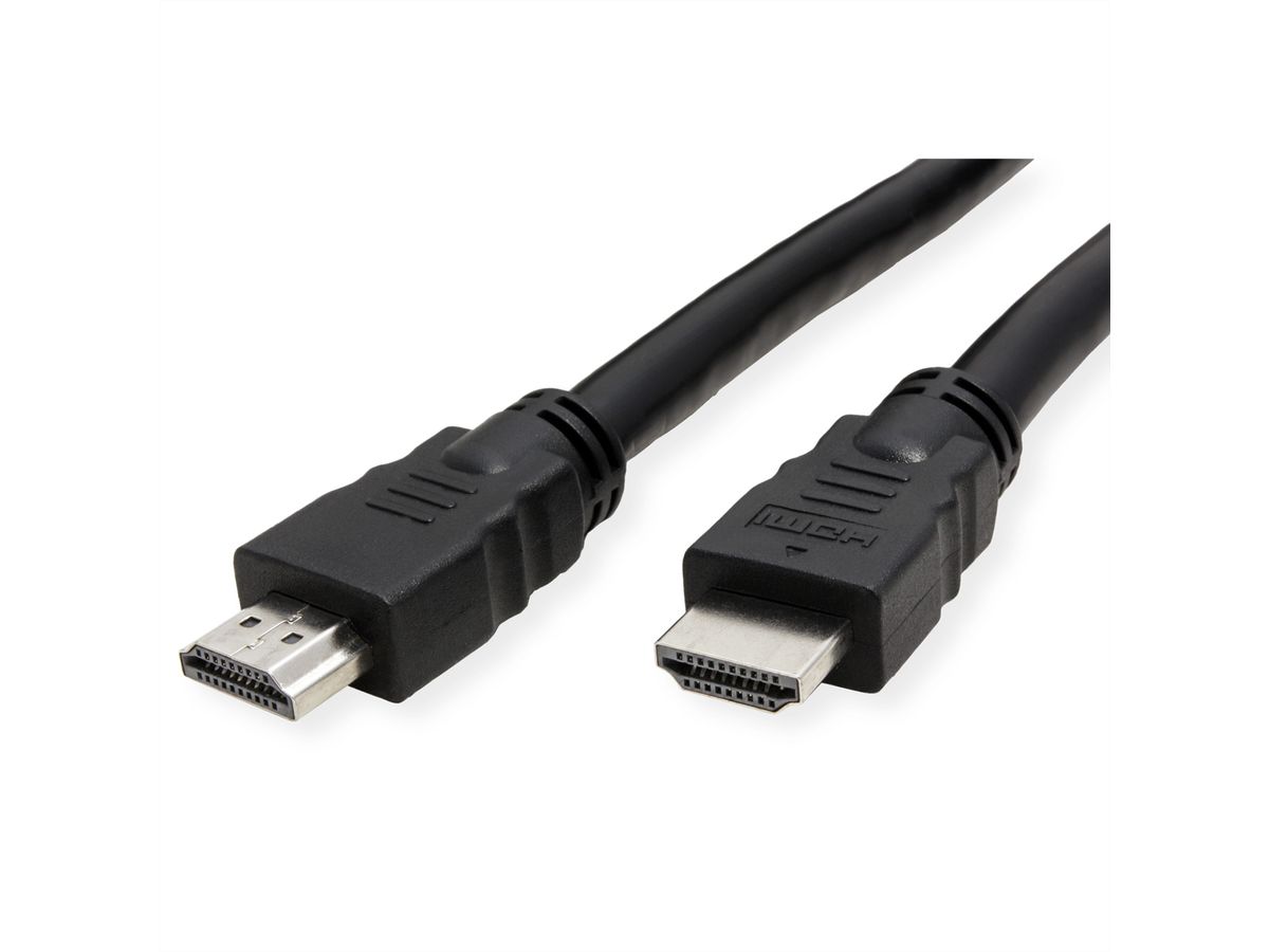 VALUE HDMI High Speed Cable + Ethernet, M/M, black, 15 m