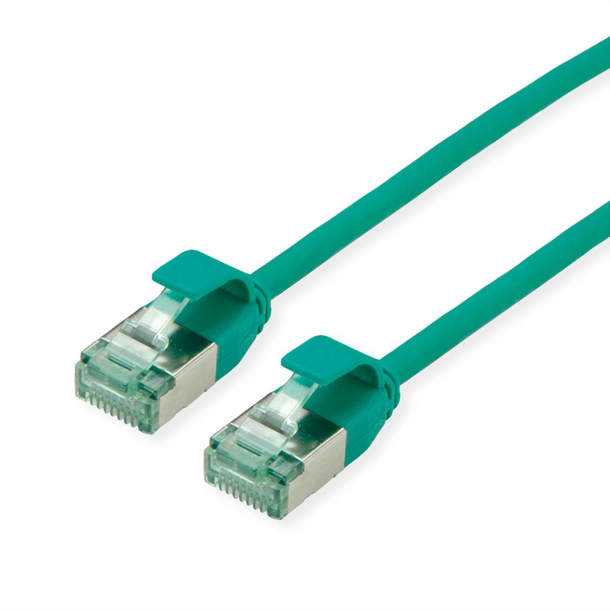 ROLINE RM U/FTP DataCenter Patch Cord Cat.6A (Class EA), slim, green, 2 m