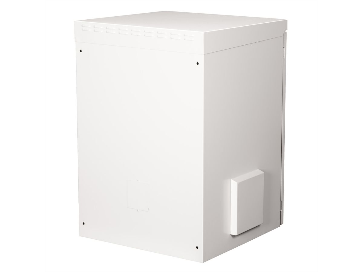 ROLINE 19-inch wall-mounted housing Pro 16 U, 600x600 WxD IP55 outdoor grey