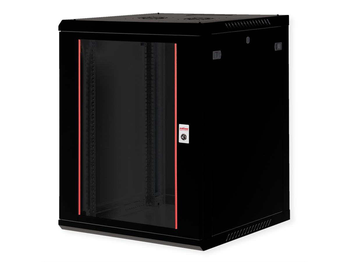 ROLINE 19" Wall Cabinet Basic Plus 15U, 600x600 BxT black