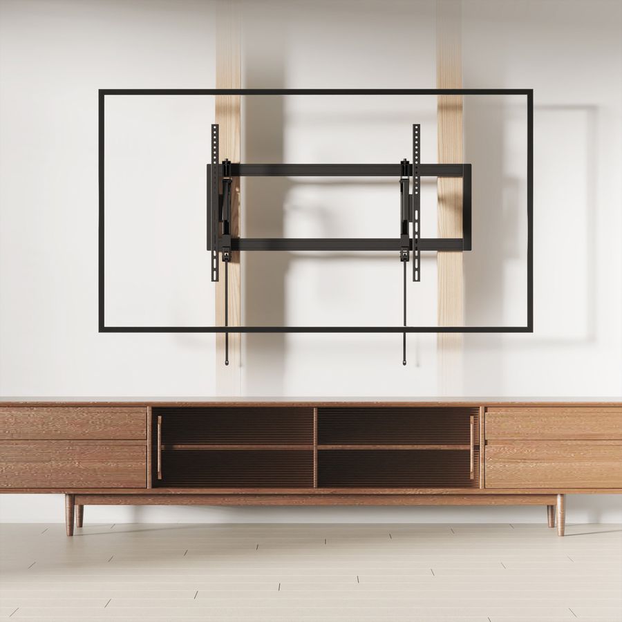 VALUE Heavy-Duty TV Wall Mount, <80 kg, <266,7 cm (105"), VESA 1000x600, extendable and tiltable
