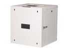 ROLINE 19-inch wall-mounted housing Pro 12 U, 600x600 WxD two-part swivelling grey