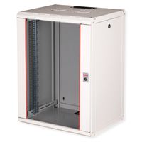 ROLINE 19-inch wall-mounted housing Pro 16 U, 600x450 WxD grey