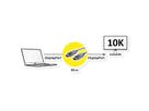 ROLINE DisplayPort Cable (AOC), v2.1, 10K@60Hz, 54Gbit/s, UHBR13.5, DP-DP, M/M, 30 m