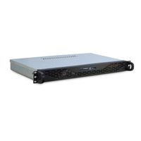 19" Industrial Rack-Mount Server Chassis, 1UH, 1U-K-125L, black
