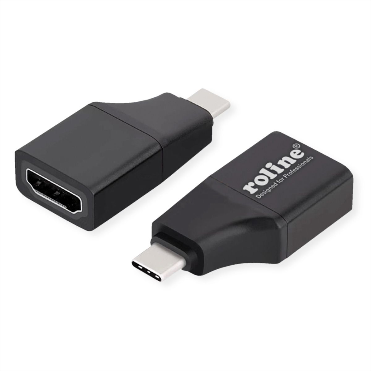 ROLINE Type C - HDMI Display Adapter, M/F