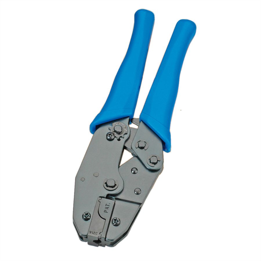 VALUE Crimping Tool for Hirose RJ-45 TM21 and TM31 Plugs, blue