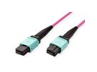 VALUE MPO Trunk Cable 50/125µm OM4, MPO/MPO, violet, 15 m