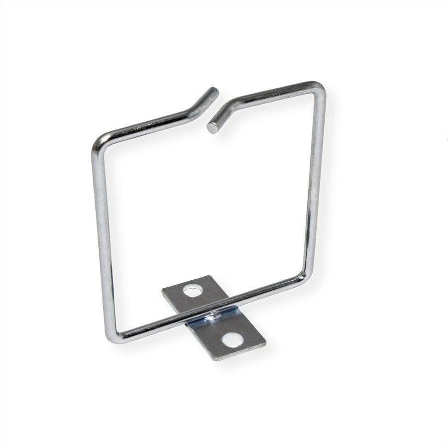 19" Cable Manager, 80x80mm, metal, Mounting central, cable entry central