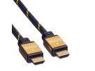 ROLINE GOLD HDMI High Speed Cable + Ethernet, M/M, 3 m