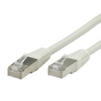 VALUE F/UTP Patch Cord Cat.5e (Class D), grey, 0.5 m