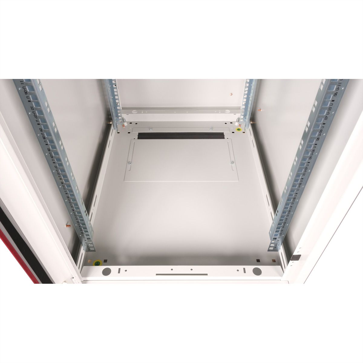 ROLINE 19-inch Network Cabinet Pro 16 U, 600x800 WxD glass door grey