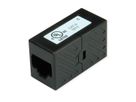 ROLINE RJ-45 Modular Coupler, Cat.6 (Class E), UTP, black, 25pcs.