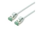 ROLINE RM U/FTP DataCenter Patch Cord Cat.6A (Class EA), slim, grey, 0.5 m