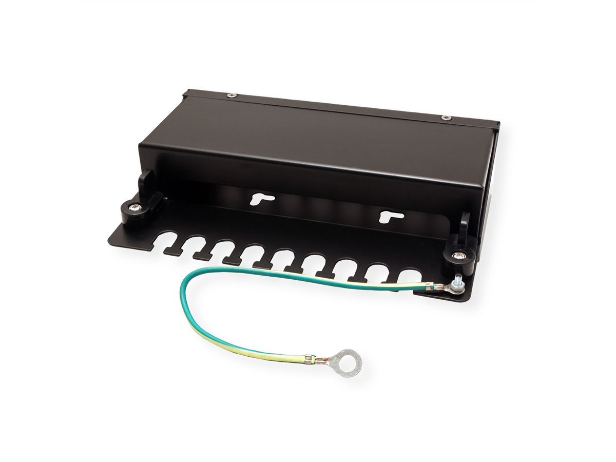 VALUE Keystone Module frame, 8 Ports, black