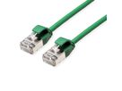 ROLINE U/FTP DataCenter Patch Cord Cat.6A (Class EA), LSOH, slim, green, 2 m