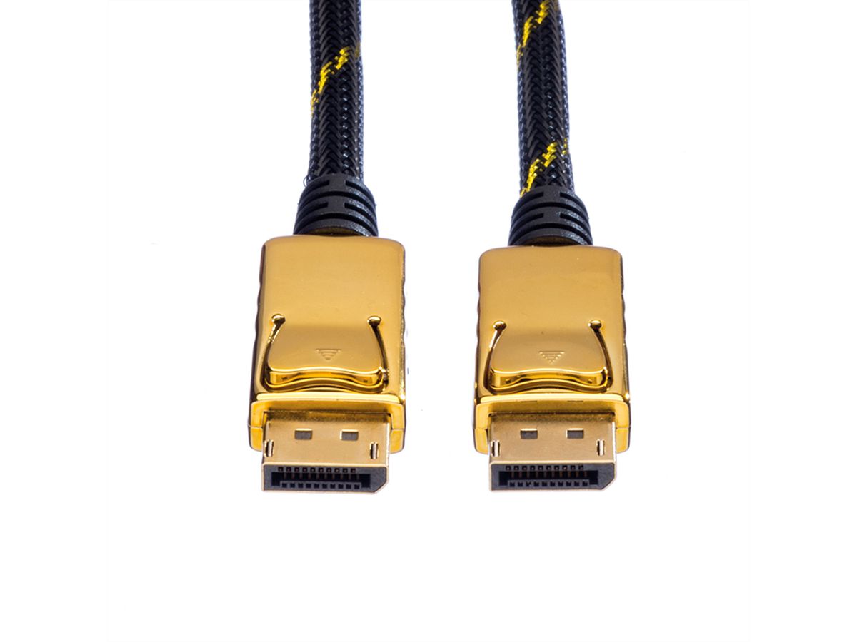 ROLINE GOLD DisplayPort Cable, DP-DP, M/M, 3 m