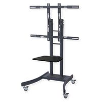 VALUE LCD/TV Mobile Cart, heavy weight (up to 125kg), black