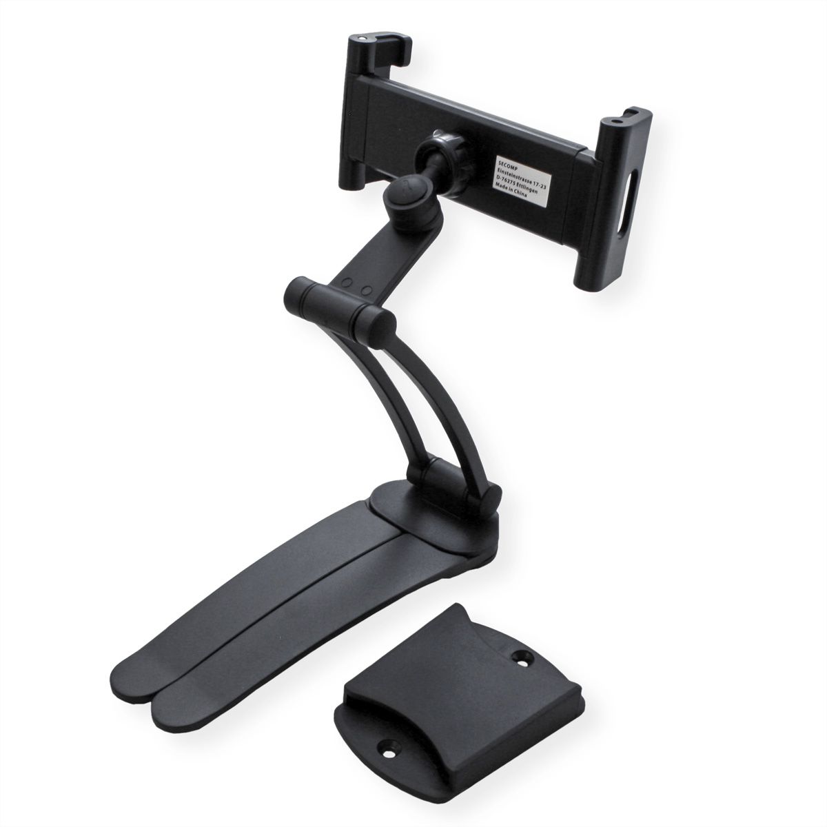 VALUE Aluminum Holder for iPad/Ebook/Tablet, Desk- / Wall Mount Type
