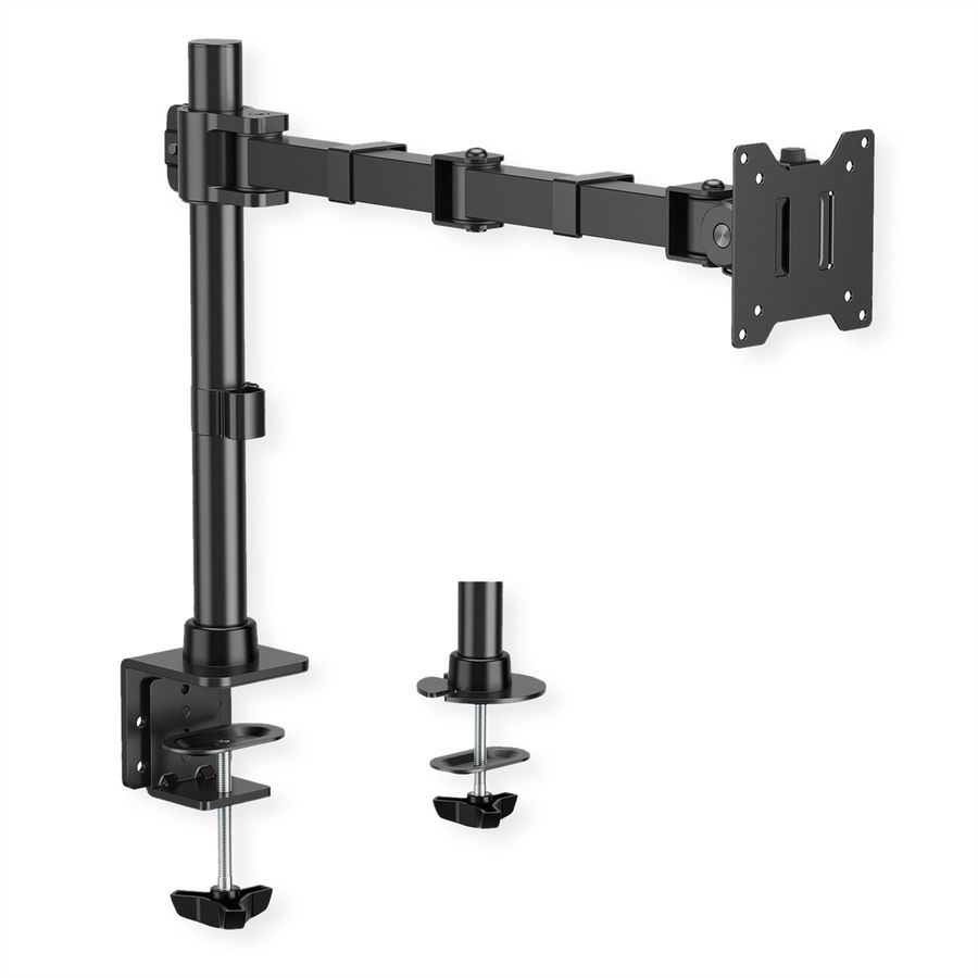 VALUE Monitor Arm, Pole-Mounted, < 124,46cm (49"), Heavy Duty < 20 kg