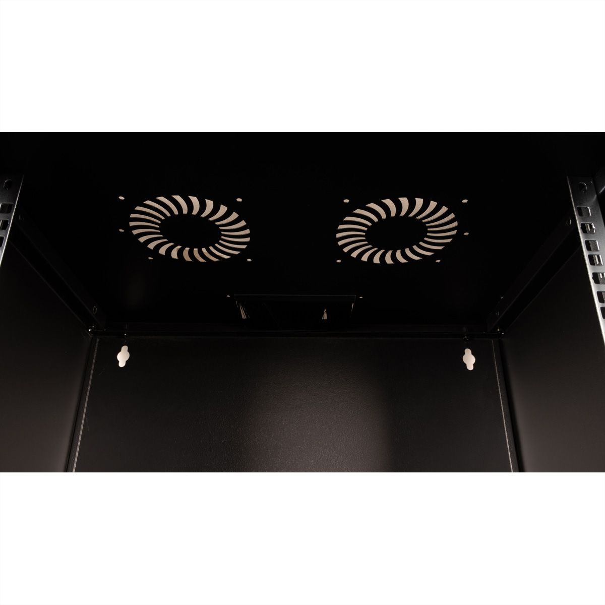 ROLINE 19-inch wall-mounted housing Basic 9 U, 540x400 BxT kit black