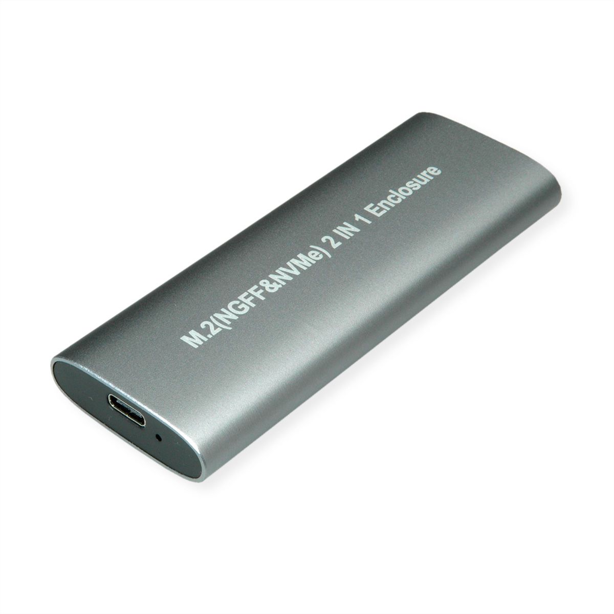 VALUE External Type M.2 NVMe SSD Enclosure with USB 3.2 Gen 2 Type C SECOMP International AG