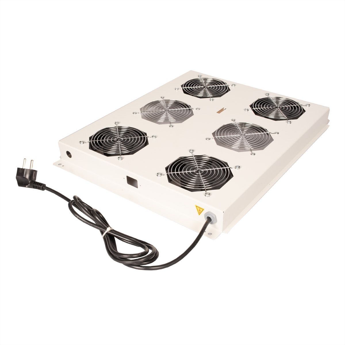 ROLINE 19" roof fan unit with 4 fans, ON/OFF for server rack PRO series, grey
