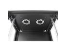 ROLINE 19" Wall Cabinet Basic Plus 12U, 600x450 BxT black