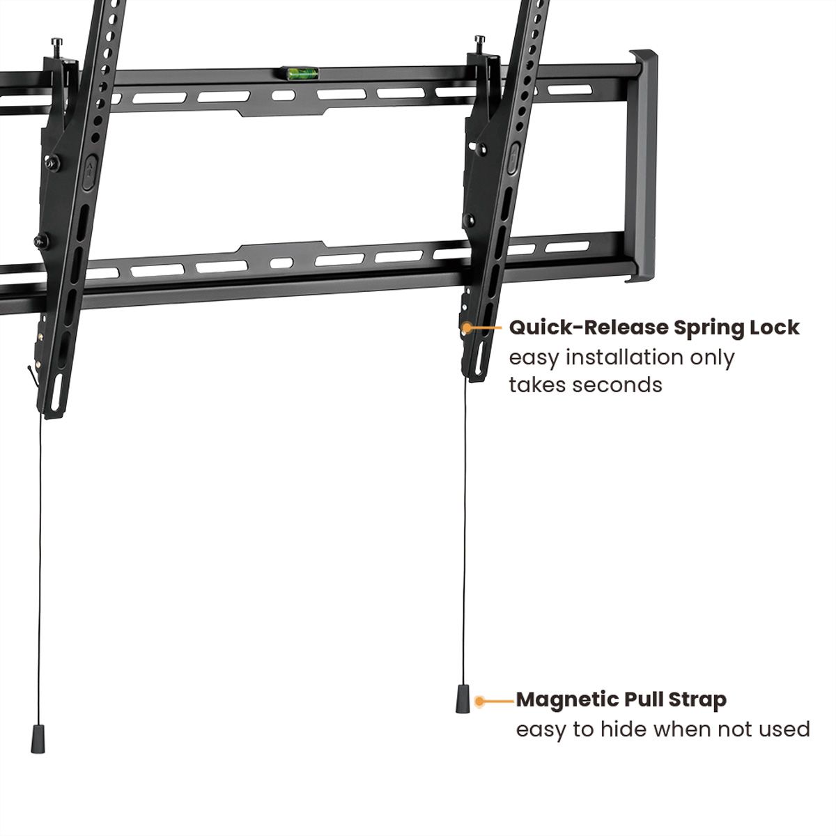 VALUE TV Wall Mount, 47mm Wall Distance, < 75kg, Tiltable, VESA 800x400, <228,6cm (90"), tiltable