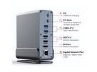 VALUE Dockingstation Type C, 2x HDMI 4K60, 1x DP 4K60, 1x Gigabit Ethernet, 5x USB A, 2x USB C, 1x Type C PD, 1x SD/microSD, 1x Audio