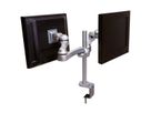 ROLINE Dual LCD Monitor Arm, Desk Clamp, 4 Joints