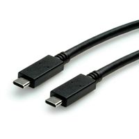 STANDARD USB 3.2 Gen 2 Cable, PD, Emark, C-C, M/M, 10Gbit/s, 100W, black, 0.5 m
