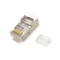 VALUE Cat.6/6A Modular Plug, STP, for Stranded Wire, 10 pcs.