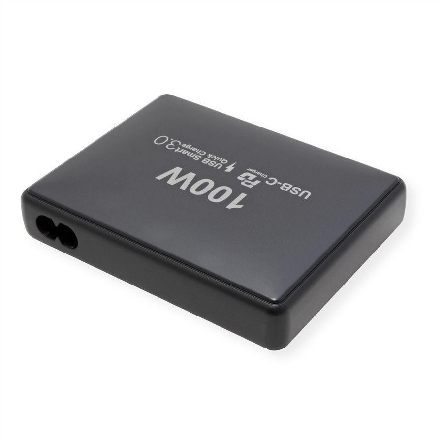 VALUE USB GaN Charger, 4 Ports, (3x USB-C, 1x USB-A), max. 100W