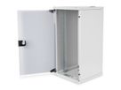 ROLINE 10-inch wall-mounted enclosure 12 U, 312x300 WxD grey
