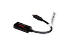 ROLINE Type C - DisplayPort AdapterCable, M/F, Bi-directional, 0.2 m