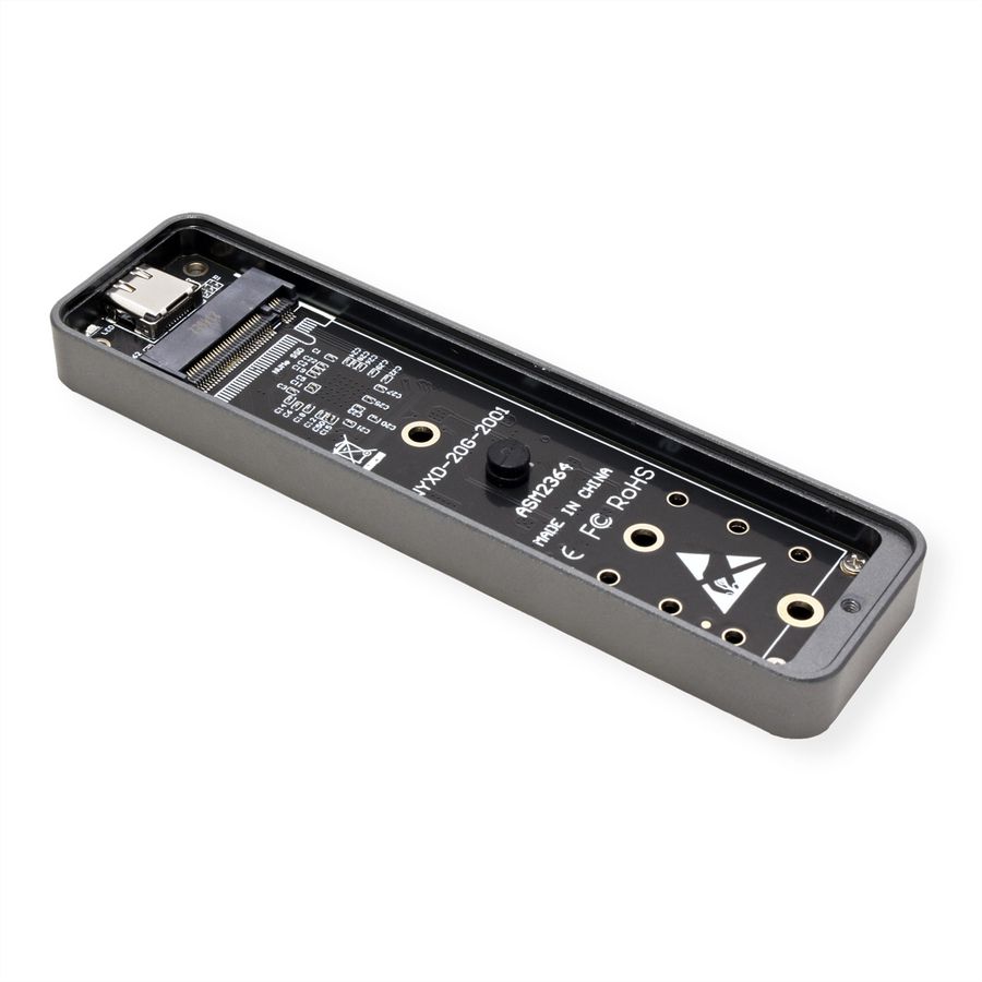 VALUE External Type M.2 NVMe SSD Enclosure, USB 3.2 Gen 2x2 Type C