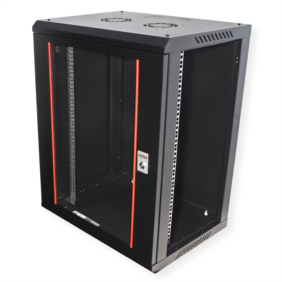 ROLINE 19" Wall Cabinet Basic Plus 15U, 600x450 BxT black