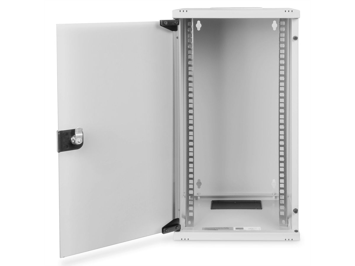 ROLINE 10-inch wall-mounted enclosure 12 U, 312x300 WxD grey
