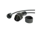 ROLINE Portable EV Charging Cable, Swiss Plug - Type 2, Mode 2, 10 A, 2.3 kW, 5 m