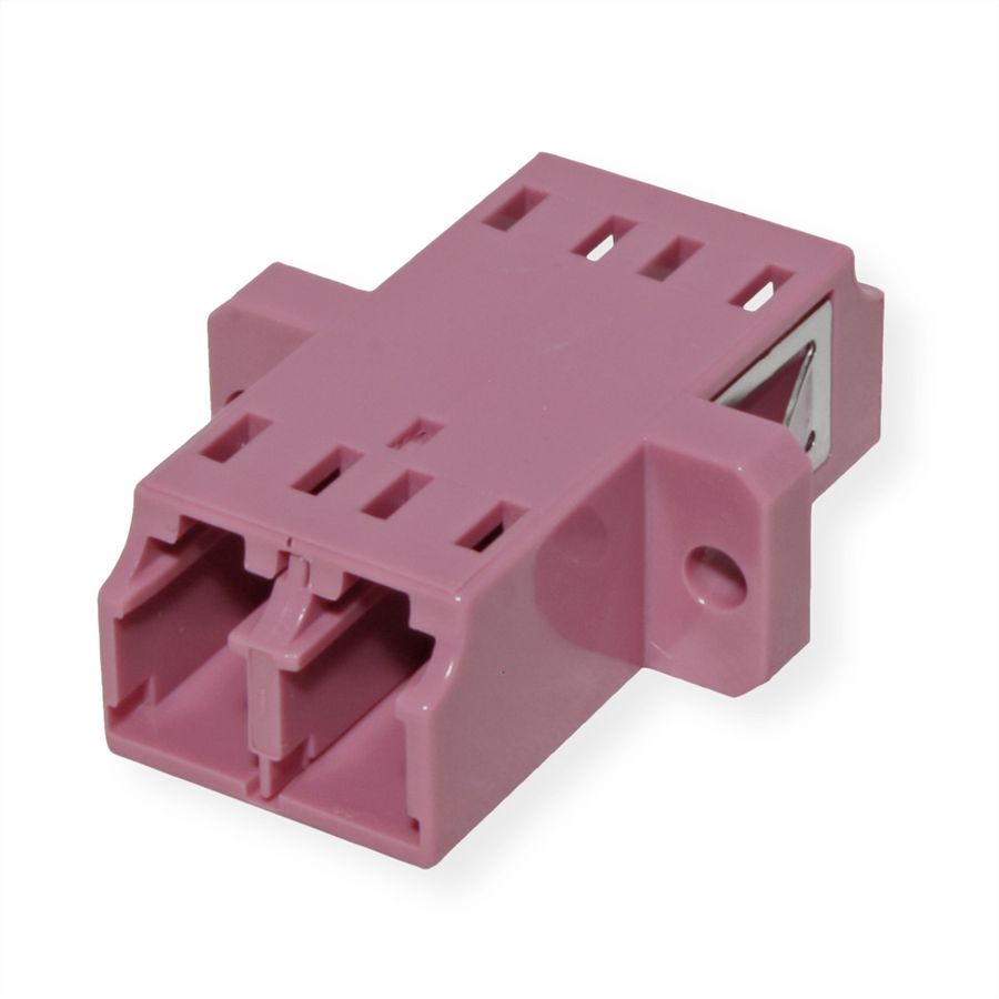 VALUE Fibre Optic Adapter LC/LC Duplex, OM4