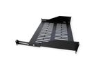 VALUE 19"-Fixed Shelf, 485 x 300mm, 2U, max. 25kg, black