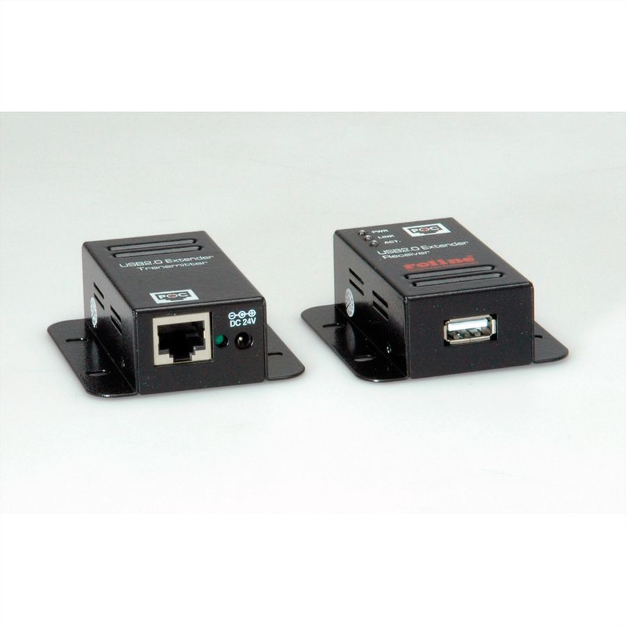 ROLINE USB 2.0 Extender over RJ-45, PoC, 1x USB, max. 50m - SECOMP ...