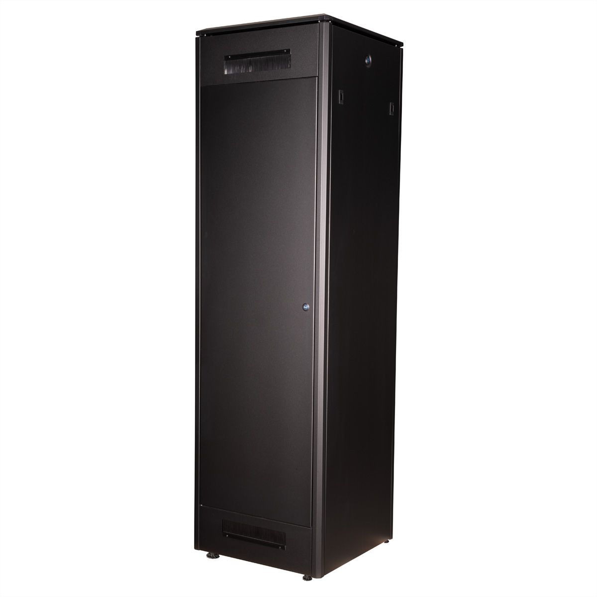 ROLINE 19-inch Network Cabinet Pro 42 U, 600x600 WxD Glass door black