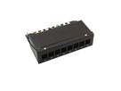 VALUE Keystone Module frame, 8 Ports, black