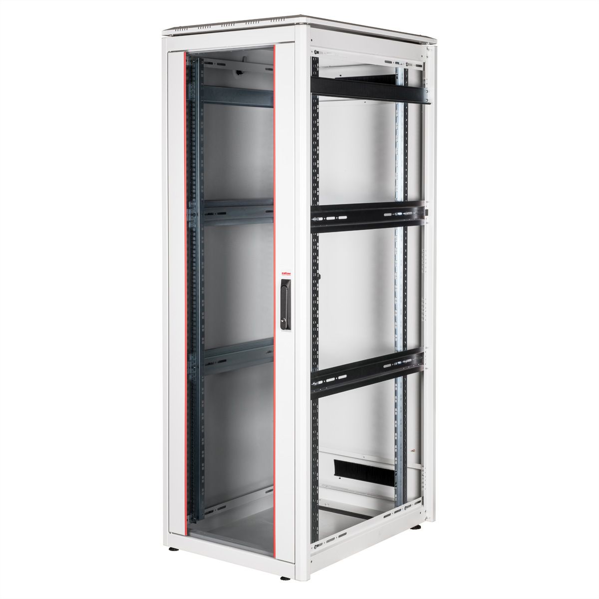 ROLINE 19-inch Network Cabinet Pro 36 U, 600x800 WxD glass door grey