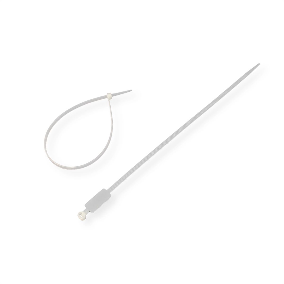 VALUE Cable Tie, 4.8 mm, with description field, 30 cm