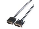 ROLINE DVI Cable, DVI (12+5) - HD15, M/M, 2 m